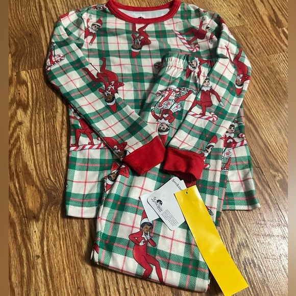 Other - Christmas Elf Pajamas Size 10